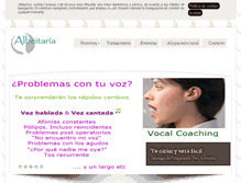 Tablet Screenshot of albeitaria.com